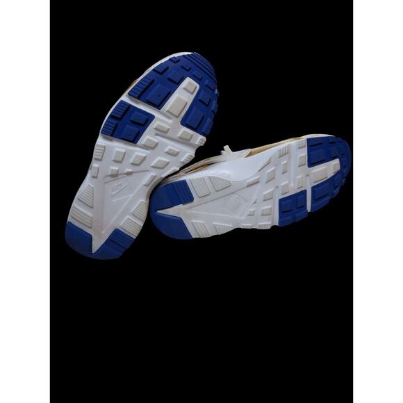 Nike Air Huarache Run GS Racer Blue Gold Youth Unisex US Size 6.5Y Y2K 90s Vibe - Picture 5 of 7